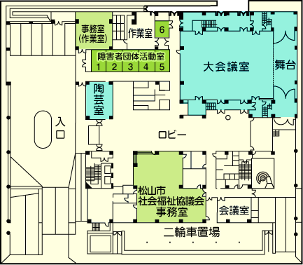 １階見取図