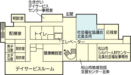 １階見取り図